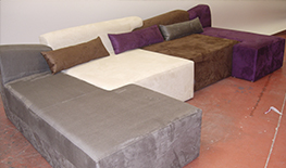 Fabricación de sofás personalizados en Madrid